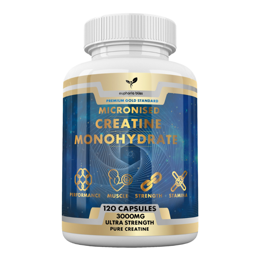 Creatine Monohydrate Capsules 3000mg