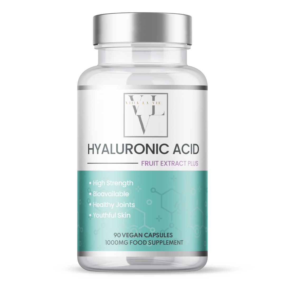 Hyaluronic Acid & Superfruits 1000mg Complex | 90 Capsules